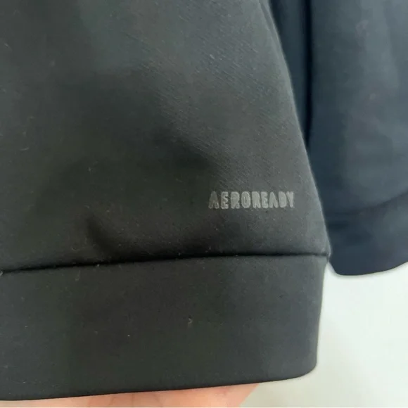 Adidas Glitter Logo Pullover Hoodie - Picture 5 of 6